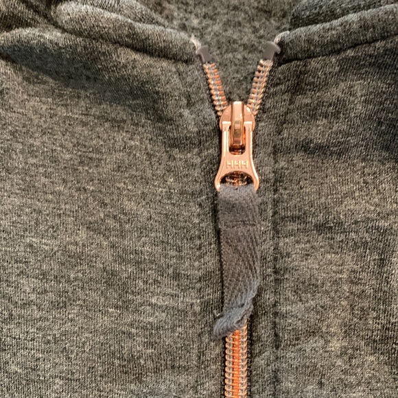 Isabel Maternity gray tunic zip-up hoodie size large - Picture 3 of 4